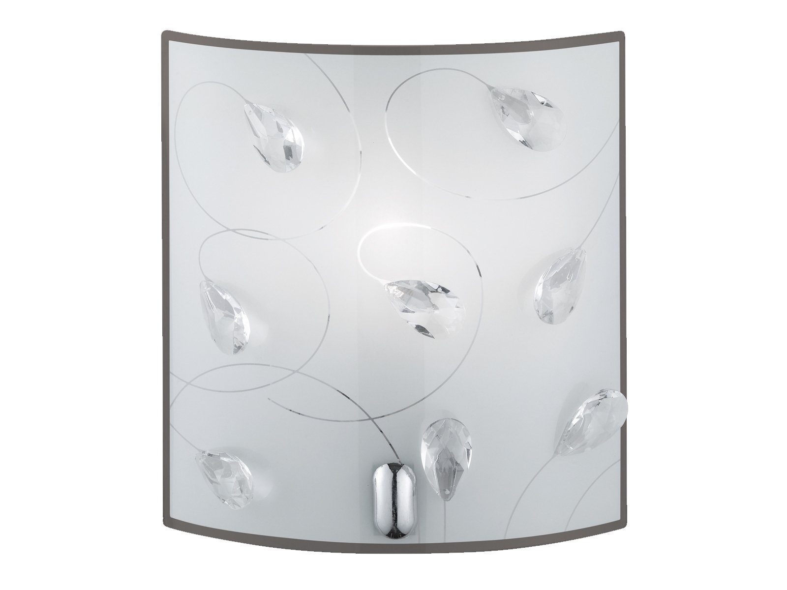 Meinewunschleuchte Led Wandleuchte Innen Designer Lampen Mit Lampenschirm Milch Glas Eckig Flach Weiss Einflammig Coole Deko Leuchte Glasschirm Satiniert Treppenhaus Online Kaufen Otto