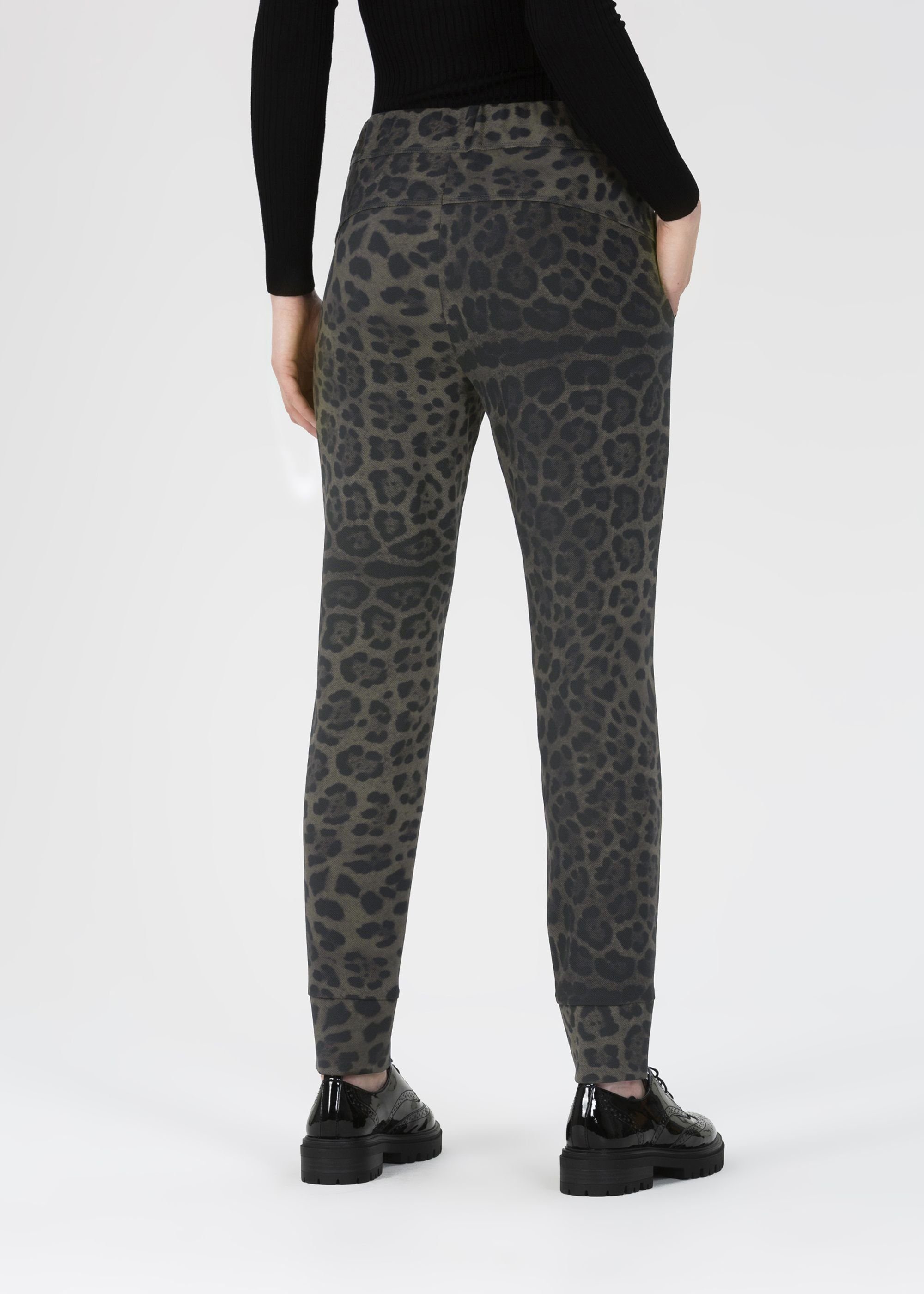 St Ann by Stehmann Stoffhose Roxana2 Animal print, Knitterarmer und  pflegeleichter Stoff