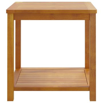 DOTMALL Beistelltisch Beistelltisch Akazienholz Massiv 45 x 45 x 45 cm