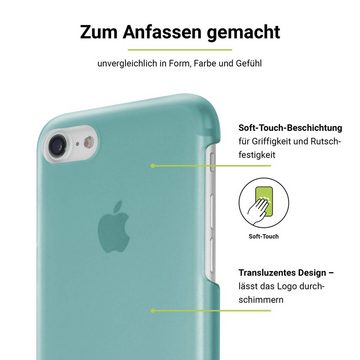 Artwizz Smartphone-Hülle Rubber Clip for iPhone SE (2020/2022), iPhone 8 & iPhone 7, mint