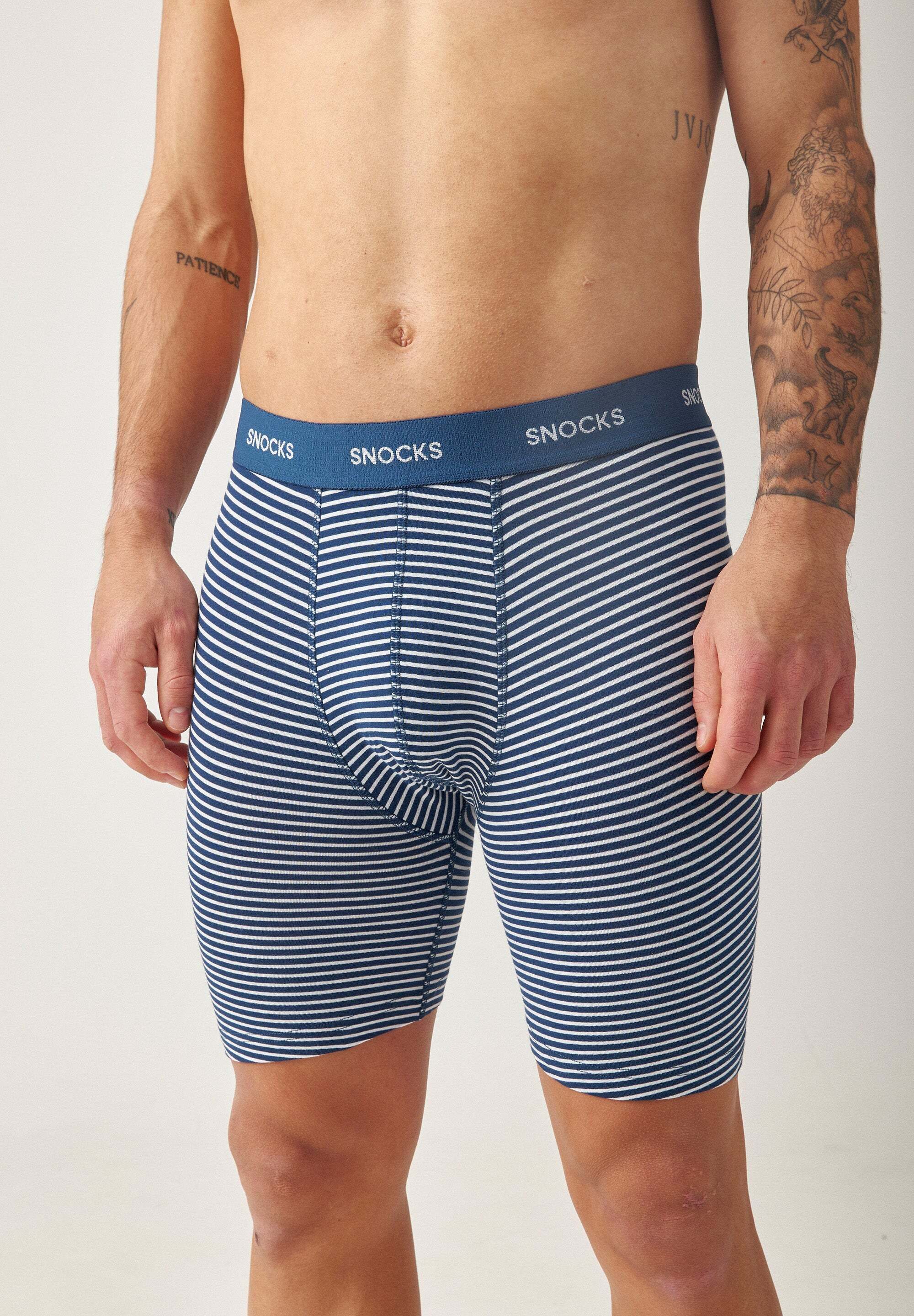 SNOCKS Boxershorts Enge Unterhosen mit längerem Bein Herren Männer (6-St) a günstig online kaufen