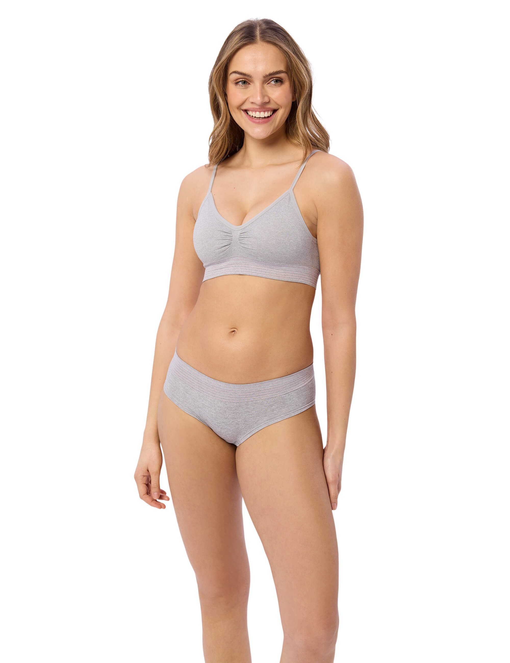 Beedees Bustier Comfee Strap Top (1, 1-tlg., 1) Cups herausnehmbar, verstellbare Träger