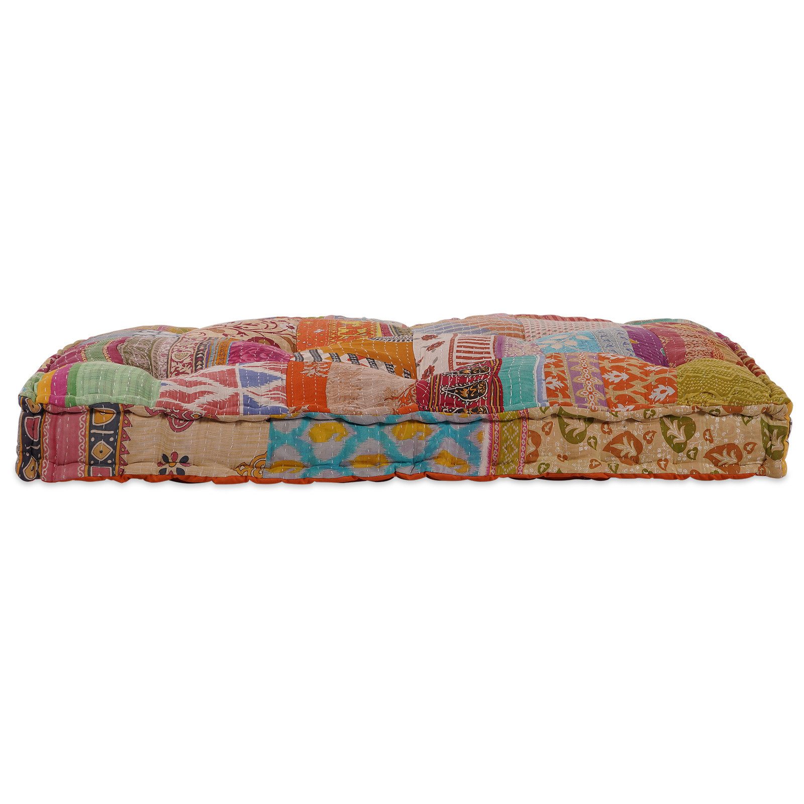 vidaXL Sitzauflage Palettenkissen Patchwork Stoff, (1 günstig online kaufen