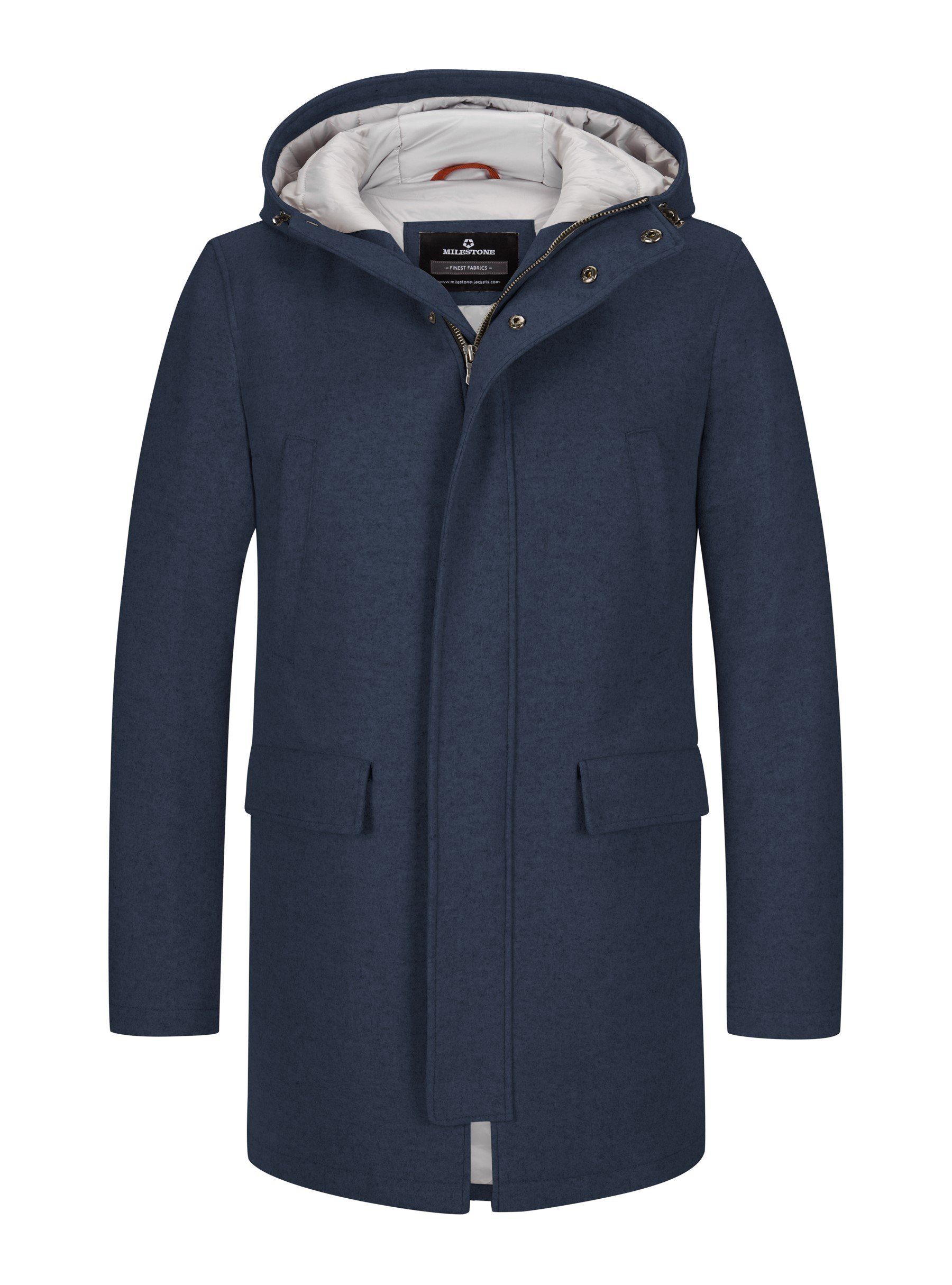 Milestone Kurzmantel MSMarino mit Kapuze