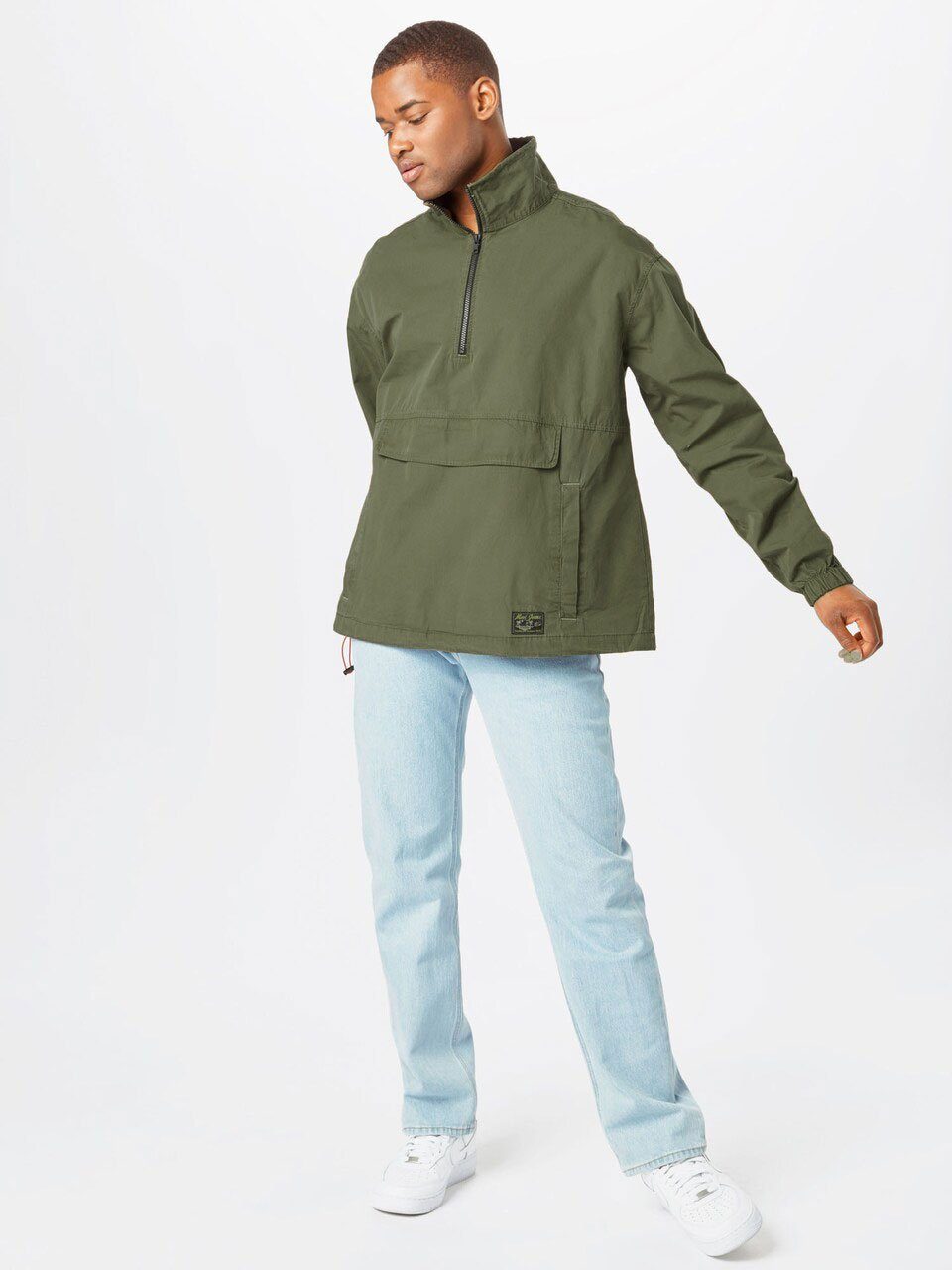 Mavi Anorak Jackets Basic Jacke Anorak HIGH Neck Shirt Hedge Green