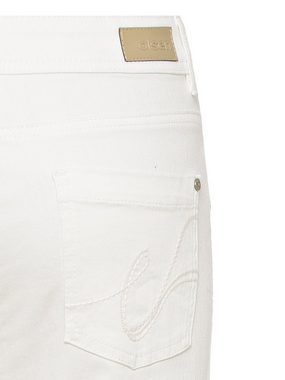 Olsen 7/8-Jeans mit Stickerei auf der Gesäßtasche