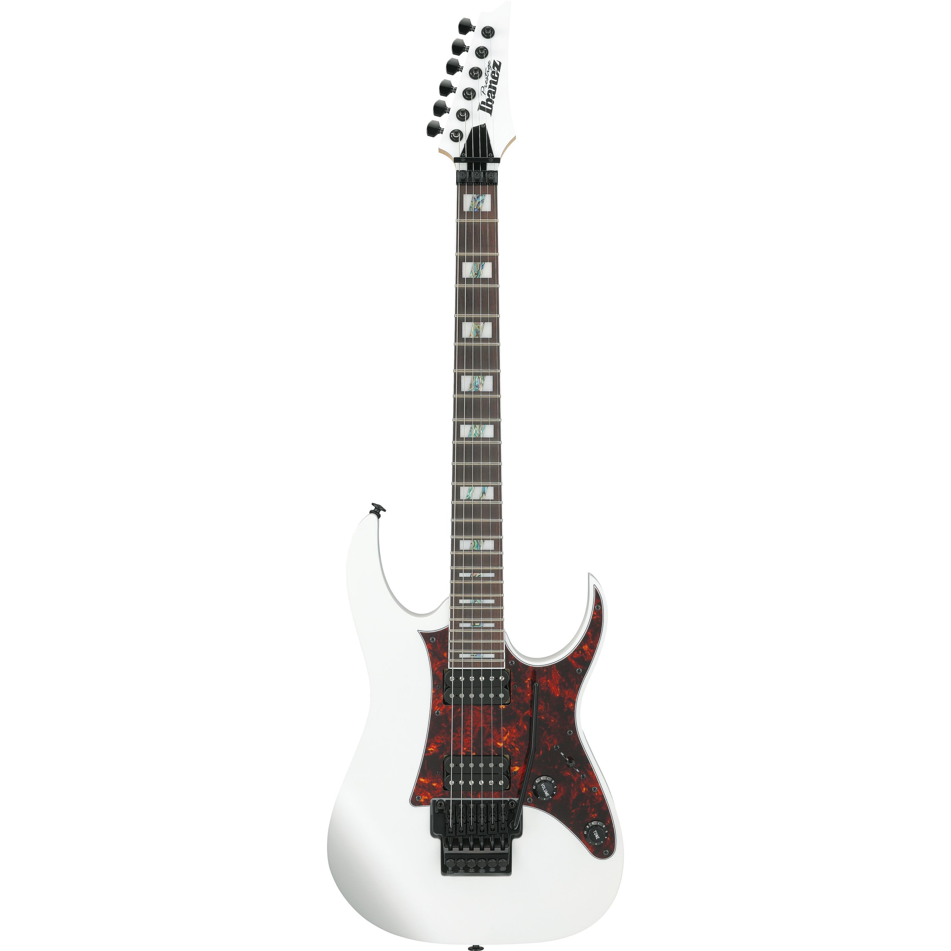 Ibanez E-Gitarre, Prestige RG653DX-WHF White Flat - E-Gitarre