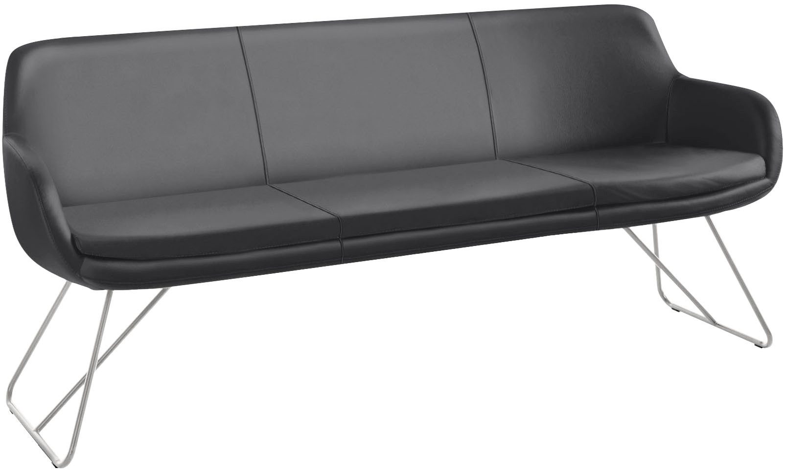 Musterring Essbank Tavia, Schlittengestell in drei Ausführungen, Breite 180, 200 oder 220 cm