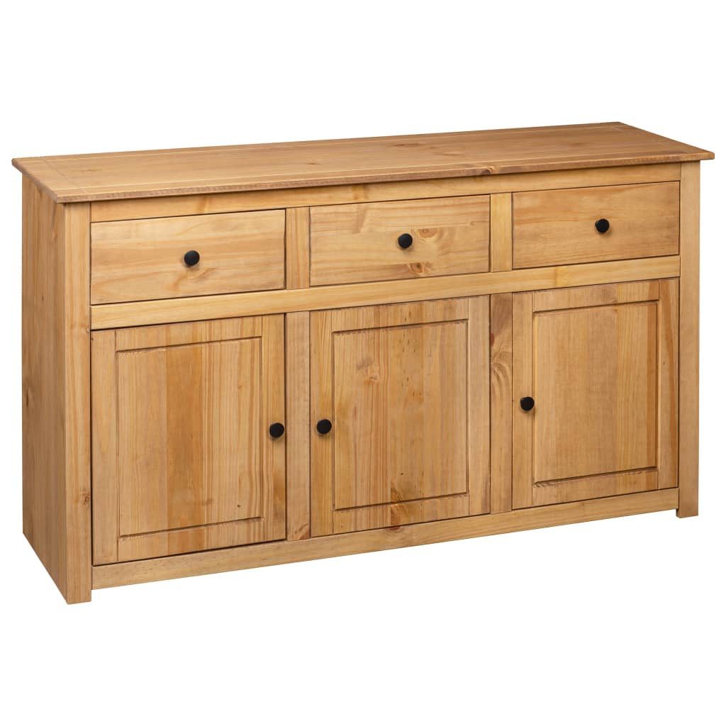 vidaXL Sideboard NA Sideboard 135x40x80 cm Massivholz Panama-Kiefer