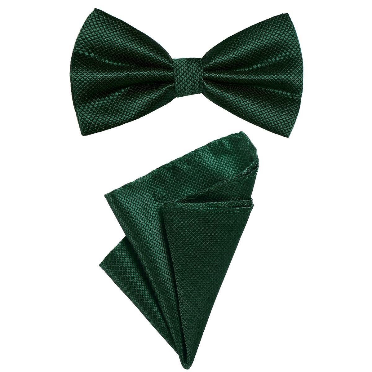 DonDon Fliege Schleife und Einstecktuch vorgebunden (Packung, 2-St) bereits günstig online kaufen