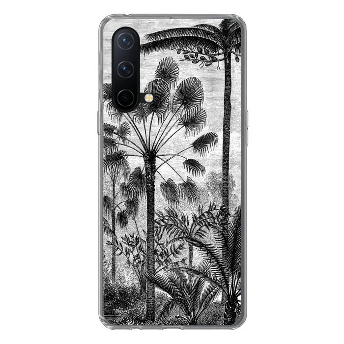 MuchoWow Handyhülle Design - Bäume - Natur - Pflanzen - Botanisch Phone Case Handyhülle OnePlus Nord CE 5G Silikon Schutzhülle
