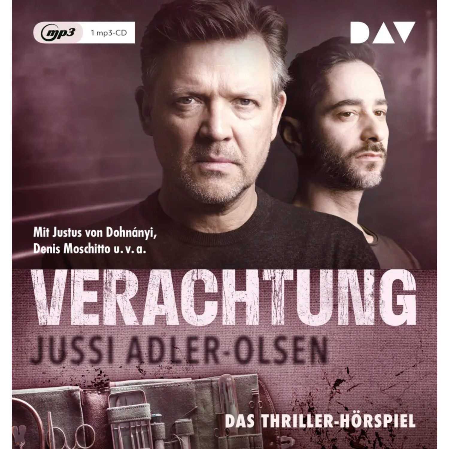 Der Audio Verlag Hörspiel Verachtung - Carl Mørck, Sonder­dezernat Q, Fall 4,1 Audio-CD, 1 MP3