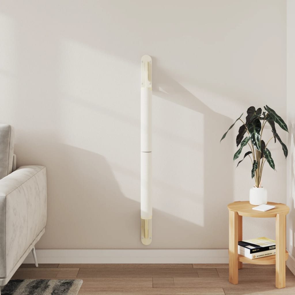 vidaXL Kratzbaum, Kratzsäule Wandmontage 109 cm Sisal