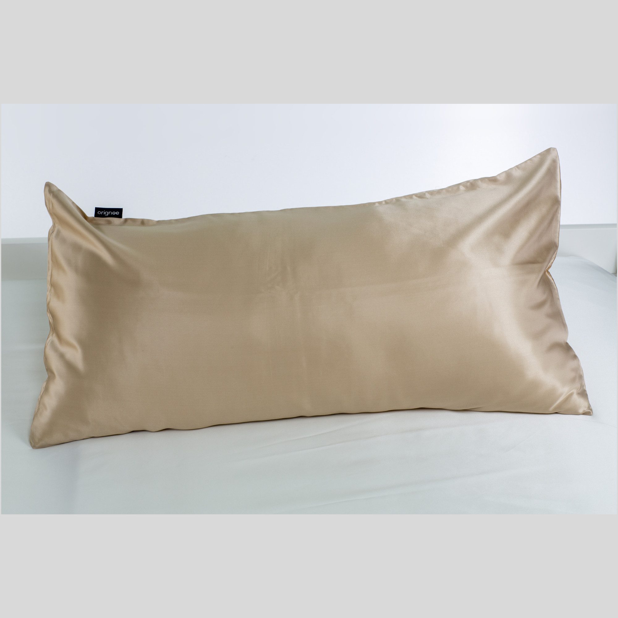 orignee Kissenbezug 19 Momme, 100% Maulbeerseide, gegen Haarbruch & Falten, 40x80 / 80x80, (1 Stück), 100% Seide, hypoallergen und hautfreundlich