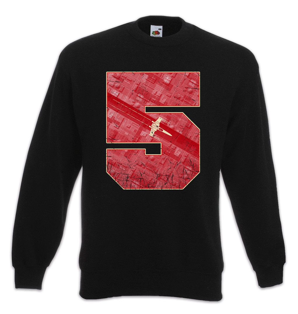 Sweatshirt Red Five 5 I Sweatshirt Force Luke Star Alliance Sci-Fi Pilot Wars