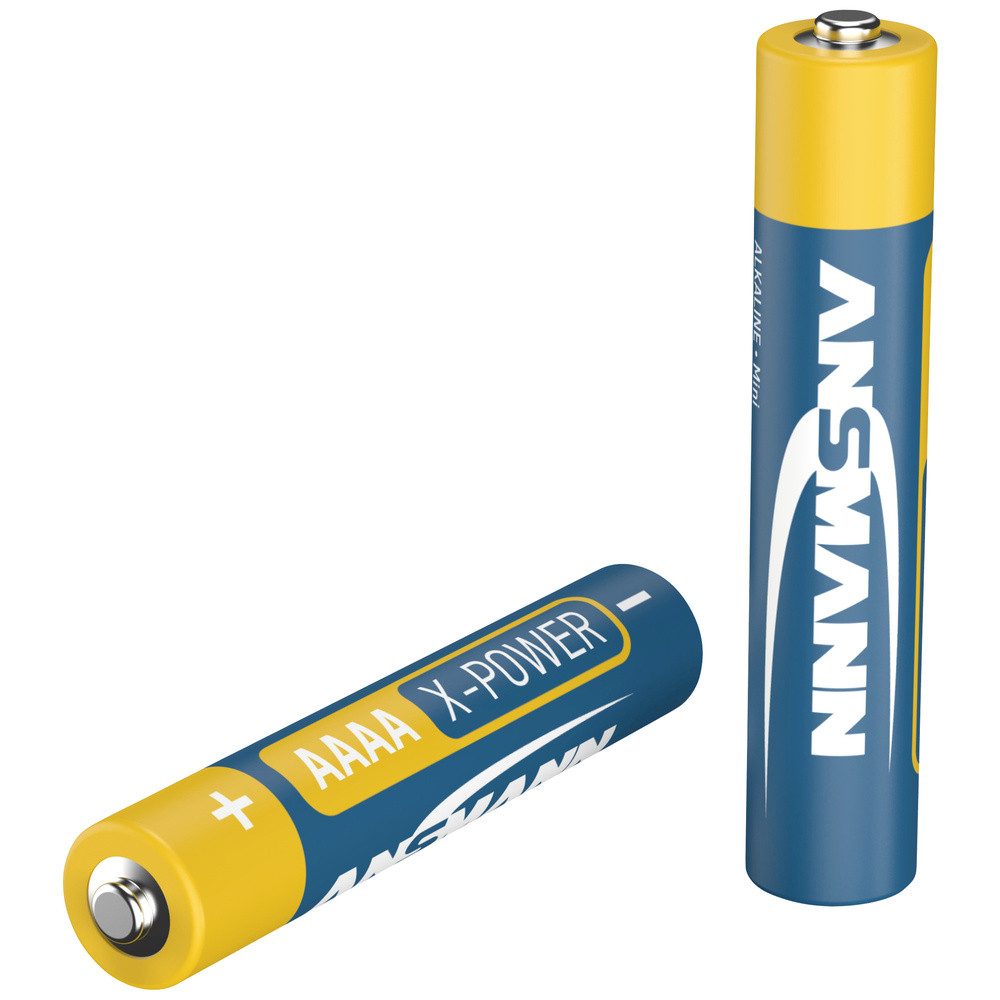 ANSMANN AG Ansmann X-Power Mini (AAAA)-Batterie Mini (AAAA) Alkali-Mangan 1.5 V Batterie