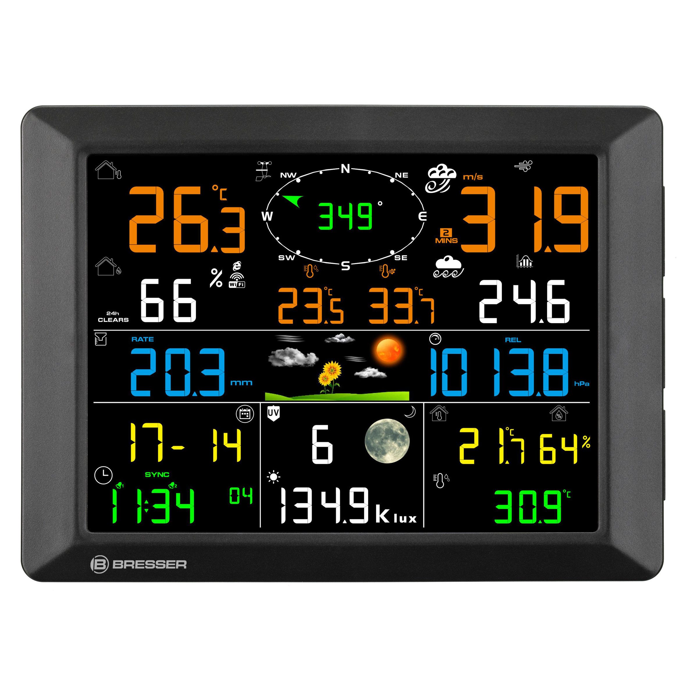 BRESSER BRESSER 7-in-1 LoRa Profi-Wetterstation Terral Wetterstation