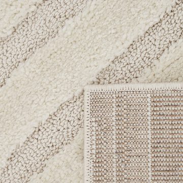 Hochflor-Teppich Hochflor Teppich Esszimmer Abstraktes Muster, Paco Home, Läufer, Höhe: 34 mm