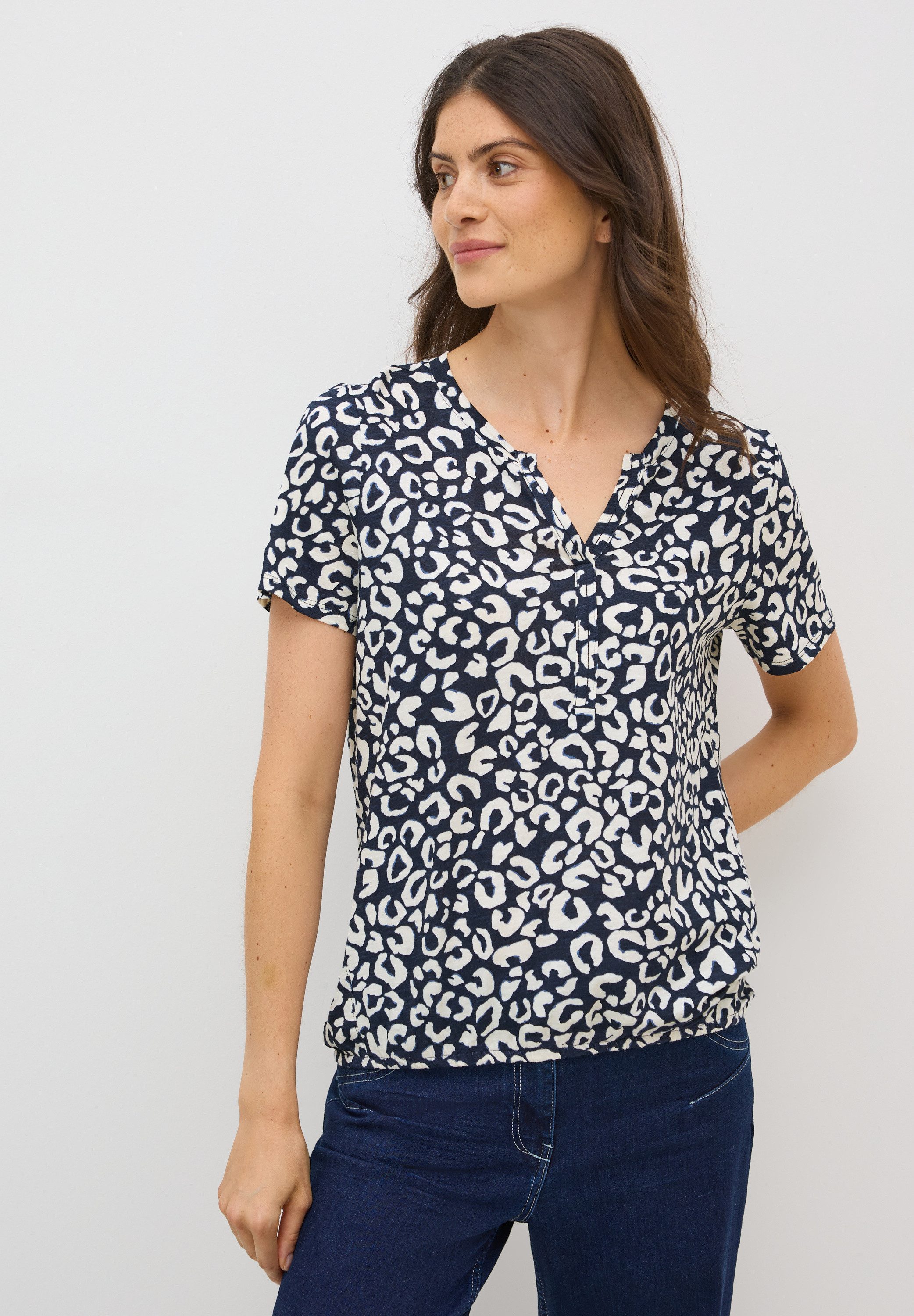 Cecil Blusenshirt, mit allover Print günstig online kaufen