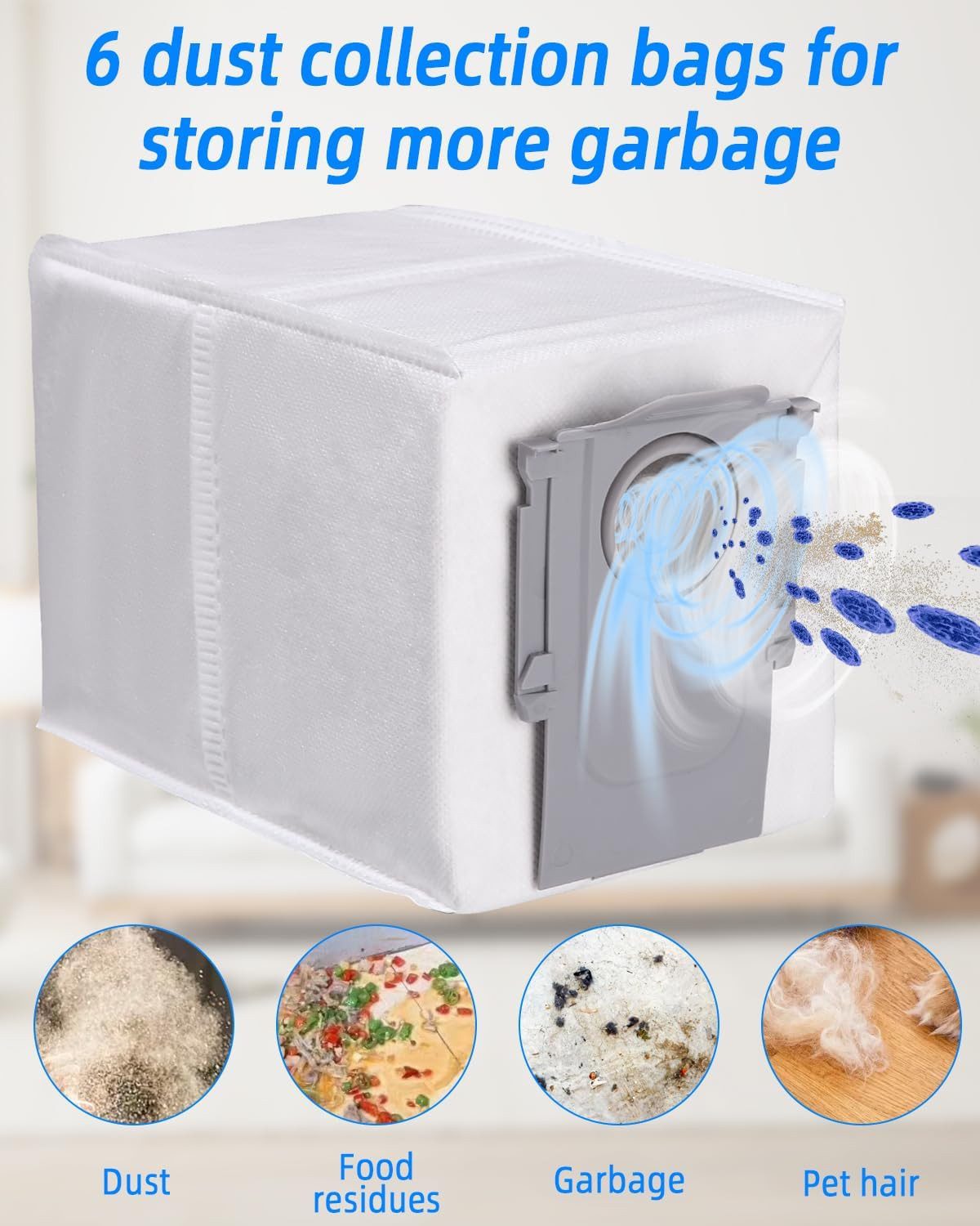 FELIXLEO Saugroboter Zubehör-Set Kompatibel mit Roborock P10 Q Revo Ersatzteile Walzenbürsten Set, (22-tlg)