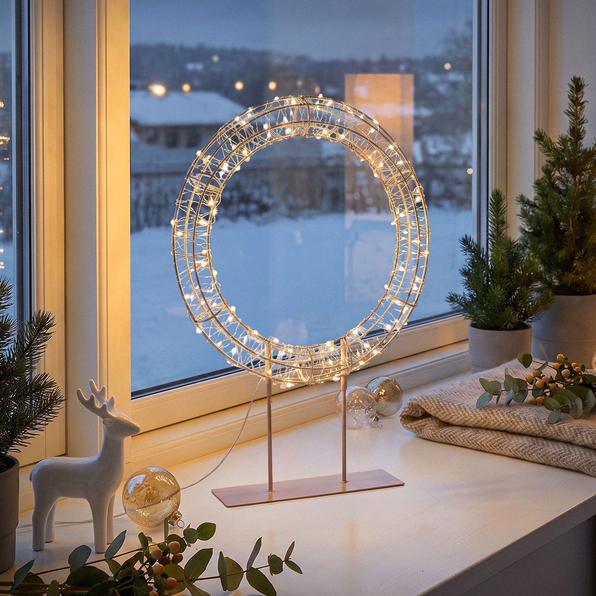 Metall Weihnachtskränze online kaufen
