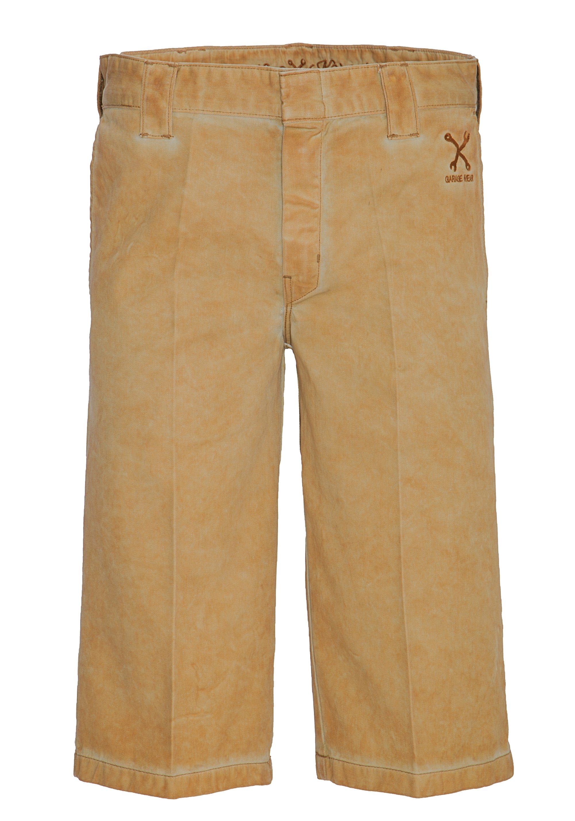 KingKerosin Jeansshorts Garage Wear in Oil-Washed Optik