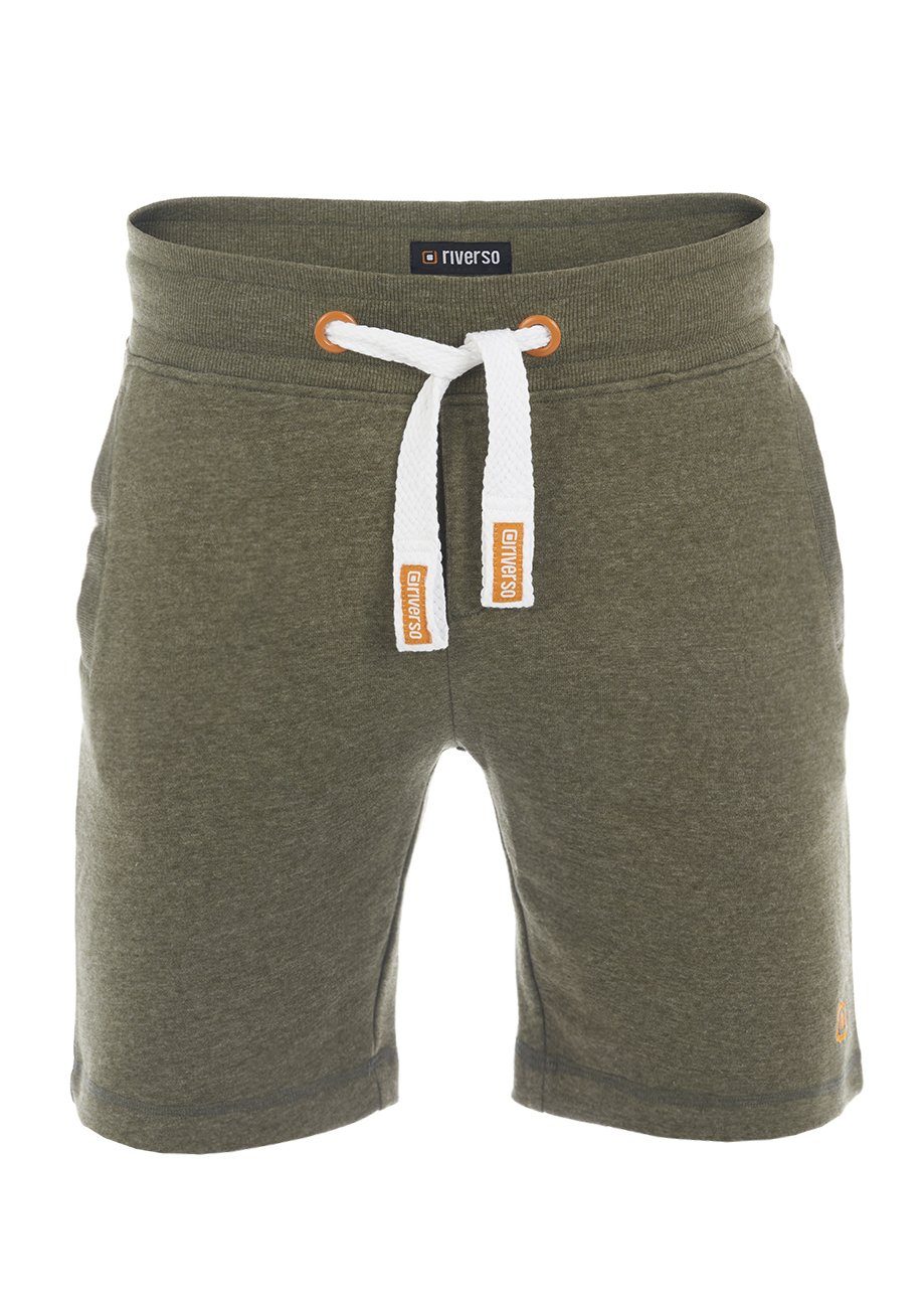 riverso Sweatshorts Herren Sportshorts RIVMoritz Regular Fit Bermudashort mit Kordelzug