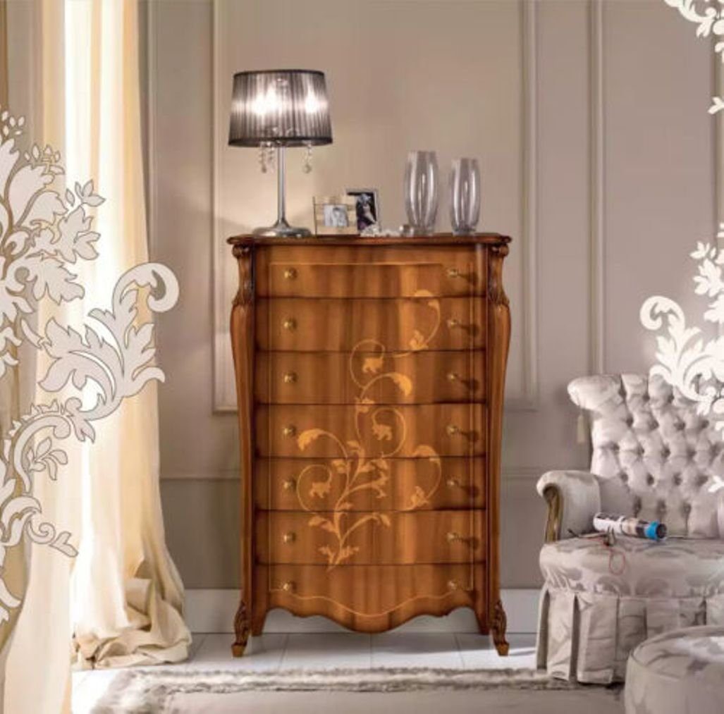 JVmoebel Kommode Luxuriöse Holzkommode im Klassischen Stil neue Wohnzimmermöbel (1 St., Kommode), Made in Italy