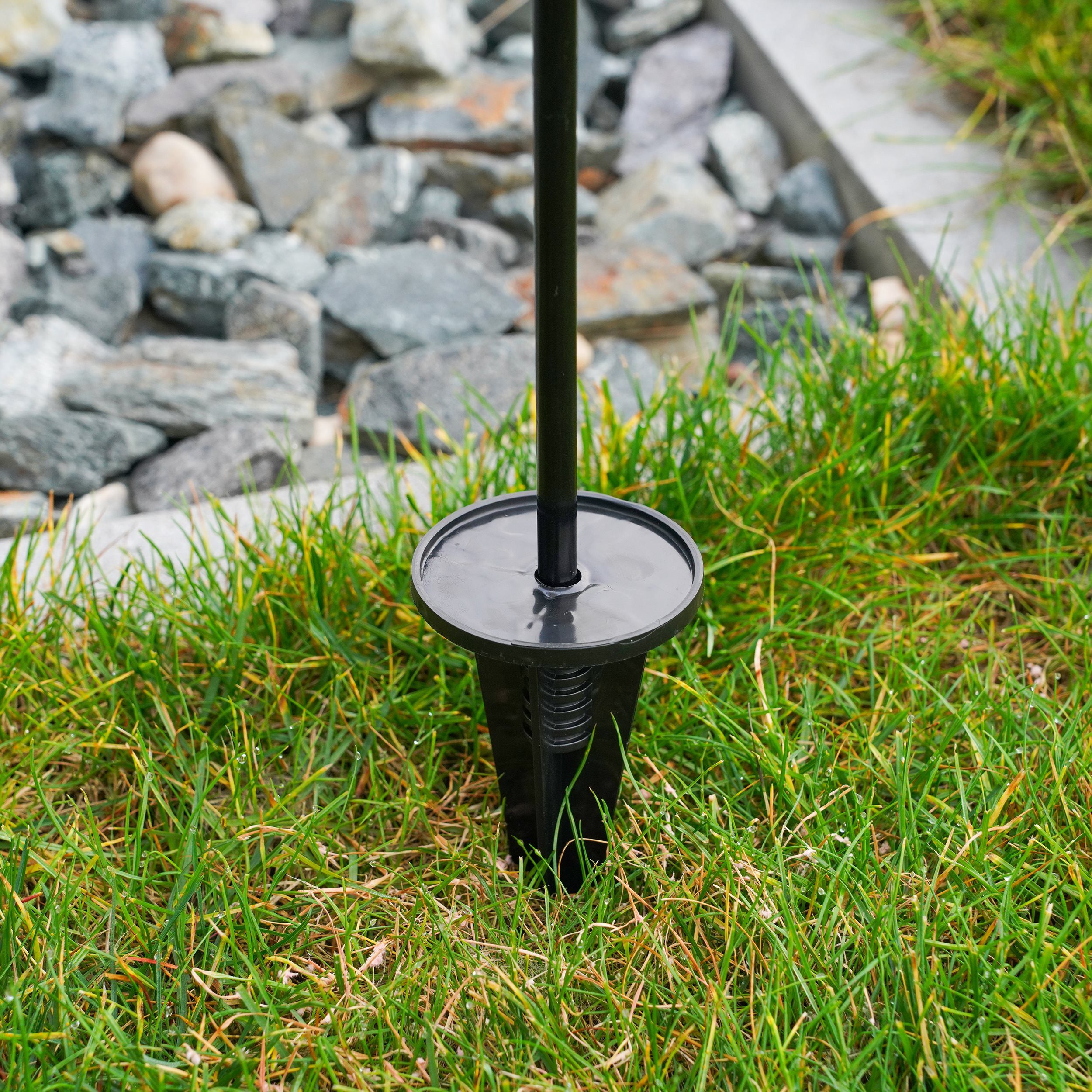 esotec Gartenstecker 2er Set Solarleuchten Smart Globe, Crackle Bruchglas outdoor 102314