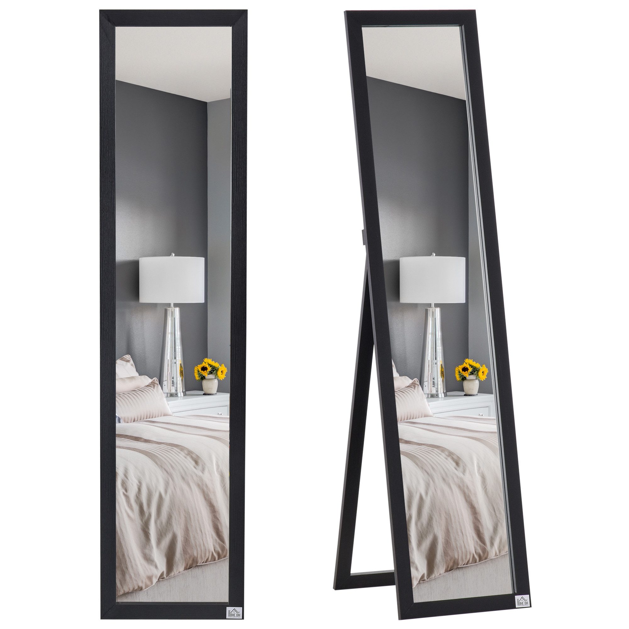 HOMCOM Standspiegel 154 x 37 cm günstig online kaufen
