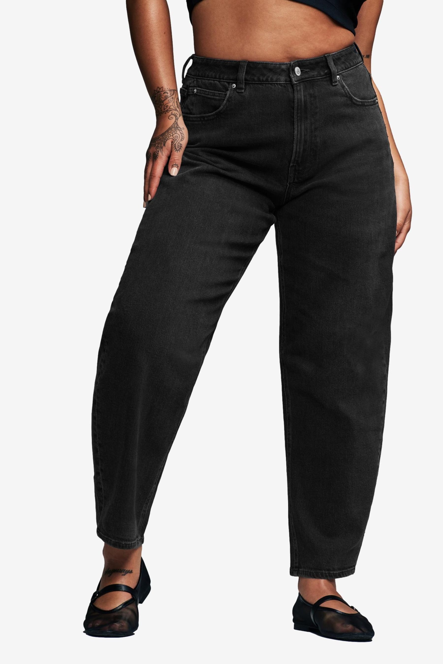 Next 5-Pocket-Jeans Authentic Sanduhr-Jeans mit Barrelschnitt günstig online kaufen