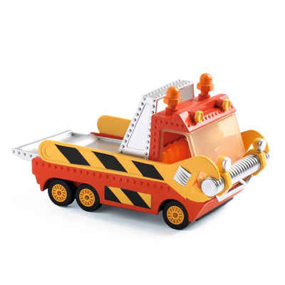 DJECO Spielzeug-Abschlepper Crazy Motors: Abschleppwagen Spielzeugauto