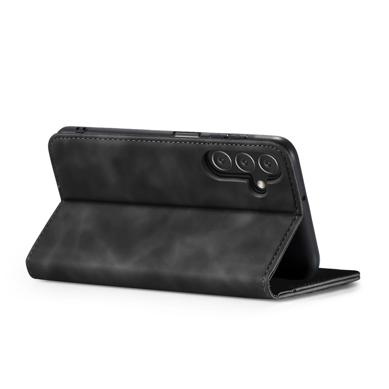 Tec-Expert Handyhülle Tasche Hülle für Samsung Galaxy A05s 6.7 Zoll, 6.7, Cover Klapphülle Case mit Kartenfach Fliphülle aufstellbar