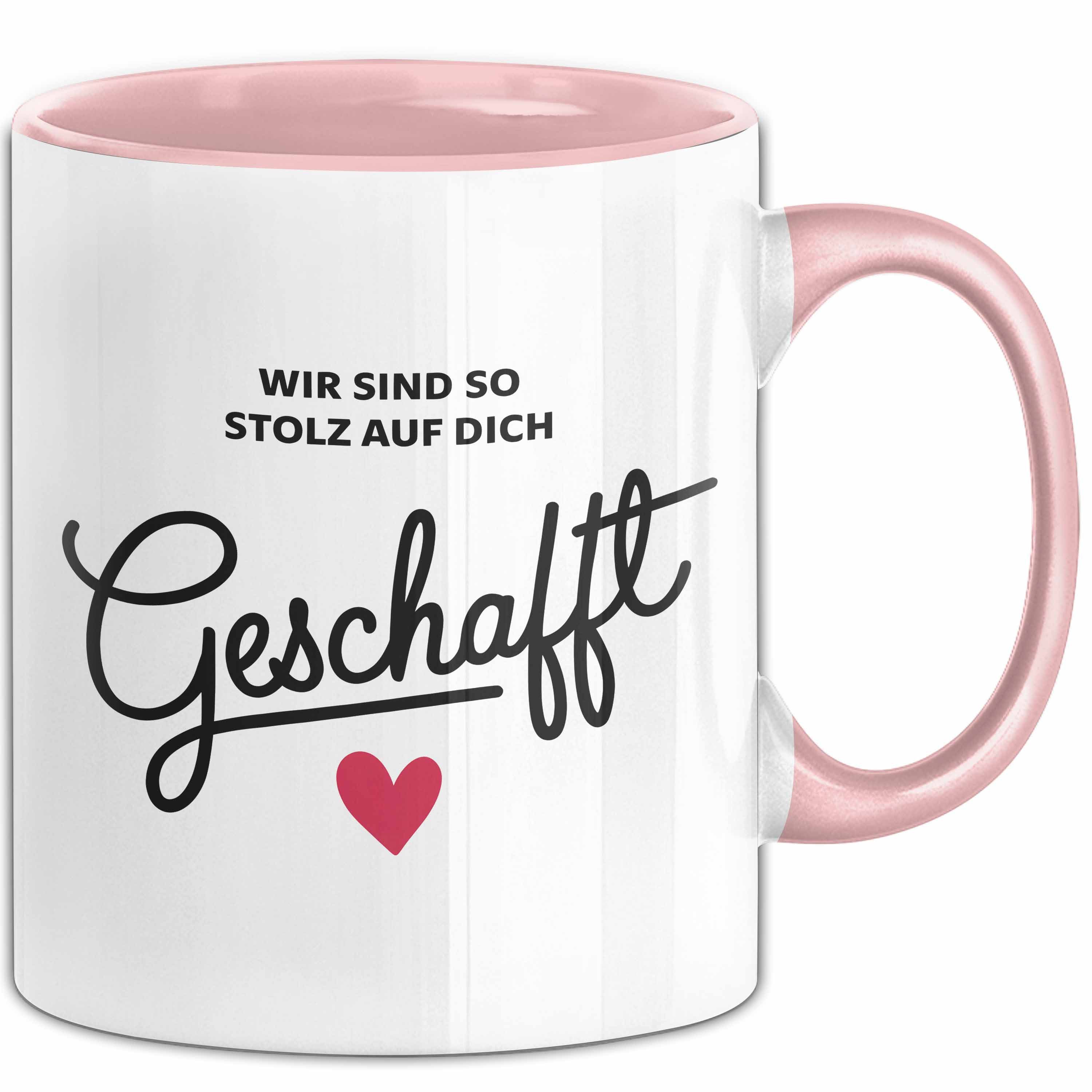 Trendation Tasse Schüler Abschluss Tasse Geschenk Lustige Geschenkidee Spruch Wir Sind, Keramik