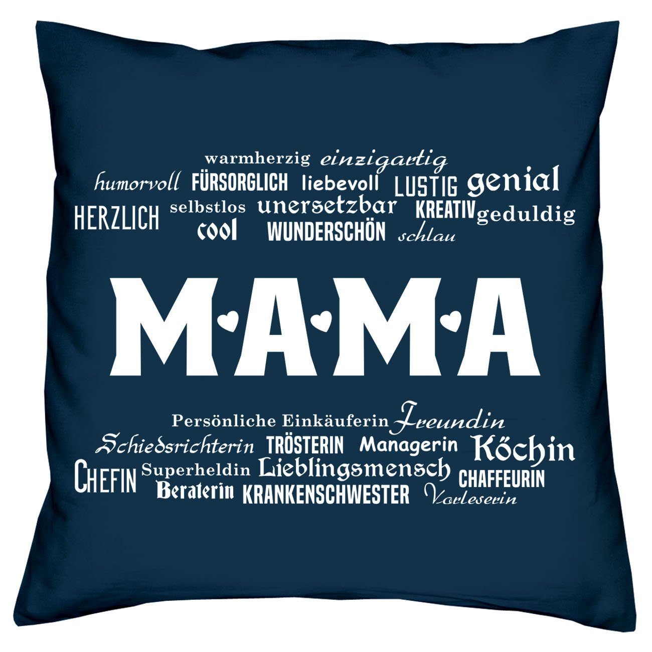 Geburtstag Soreso® Kissen + Dekokissen Urkunde Geschenk Geburtstagsgeschenk Mama Weihnachten, Weihnachtsgeschenk Muttertagsgeschenk Muttertag für