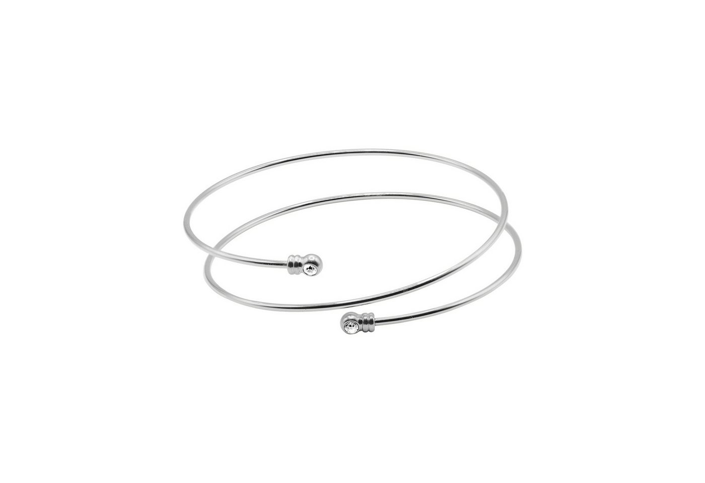 Heideman Armband Zoa silberfarben poliert (Armband, inkl. Geschenkverpackung), Upper arm cuff Damen
