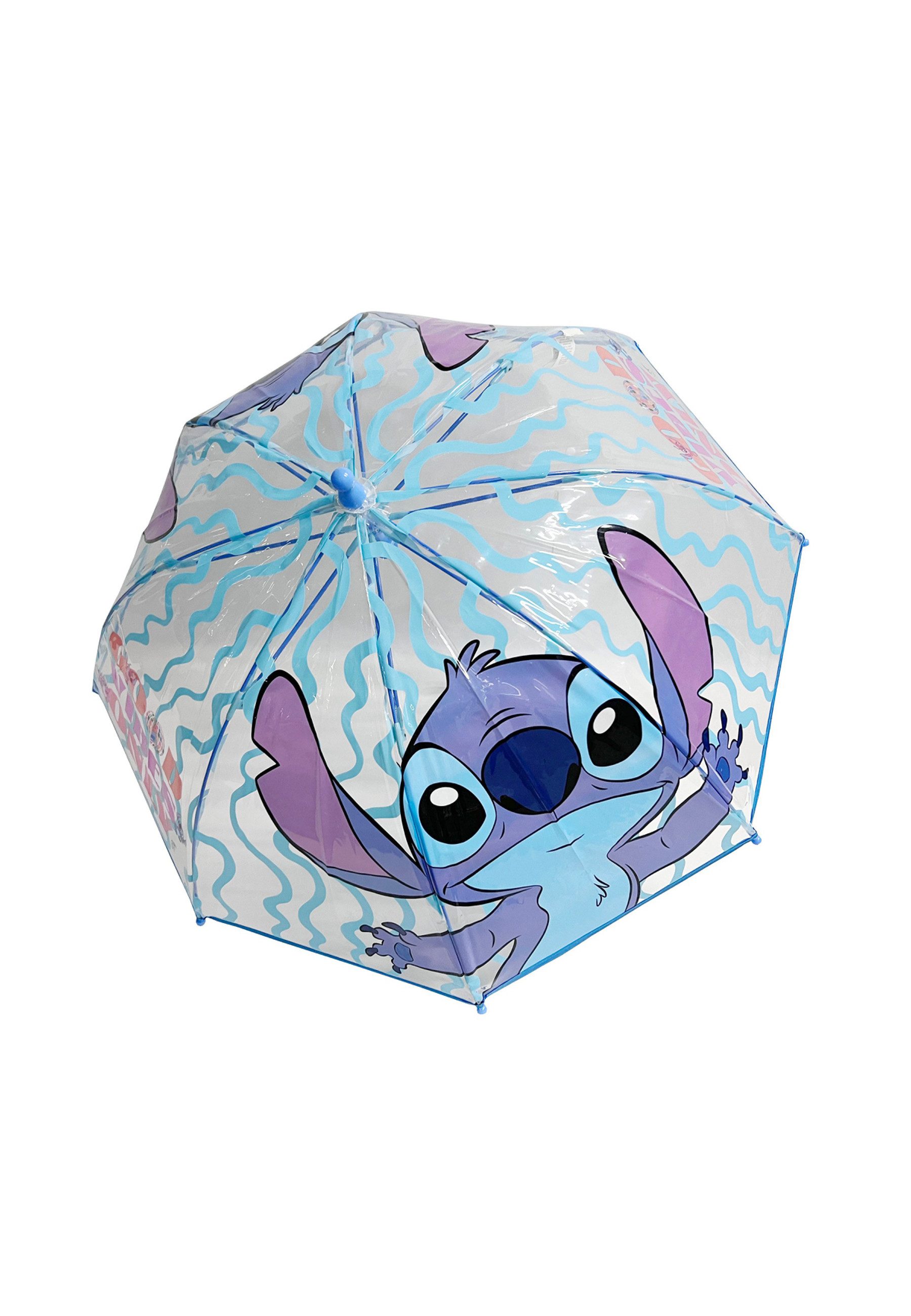 Stitch Stockregenschirm Kinder Regenschirm Kuppelschirm Stock-Schirm