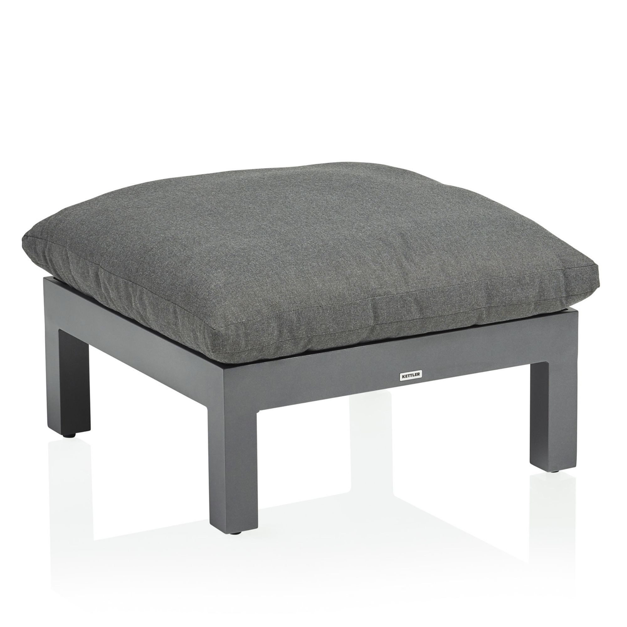 KETTLER Gartenlounge-Set Kettler Comfort Lounge Табуретки mit Kissen 81 x 81 x 50cm