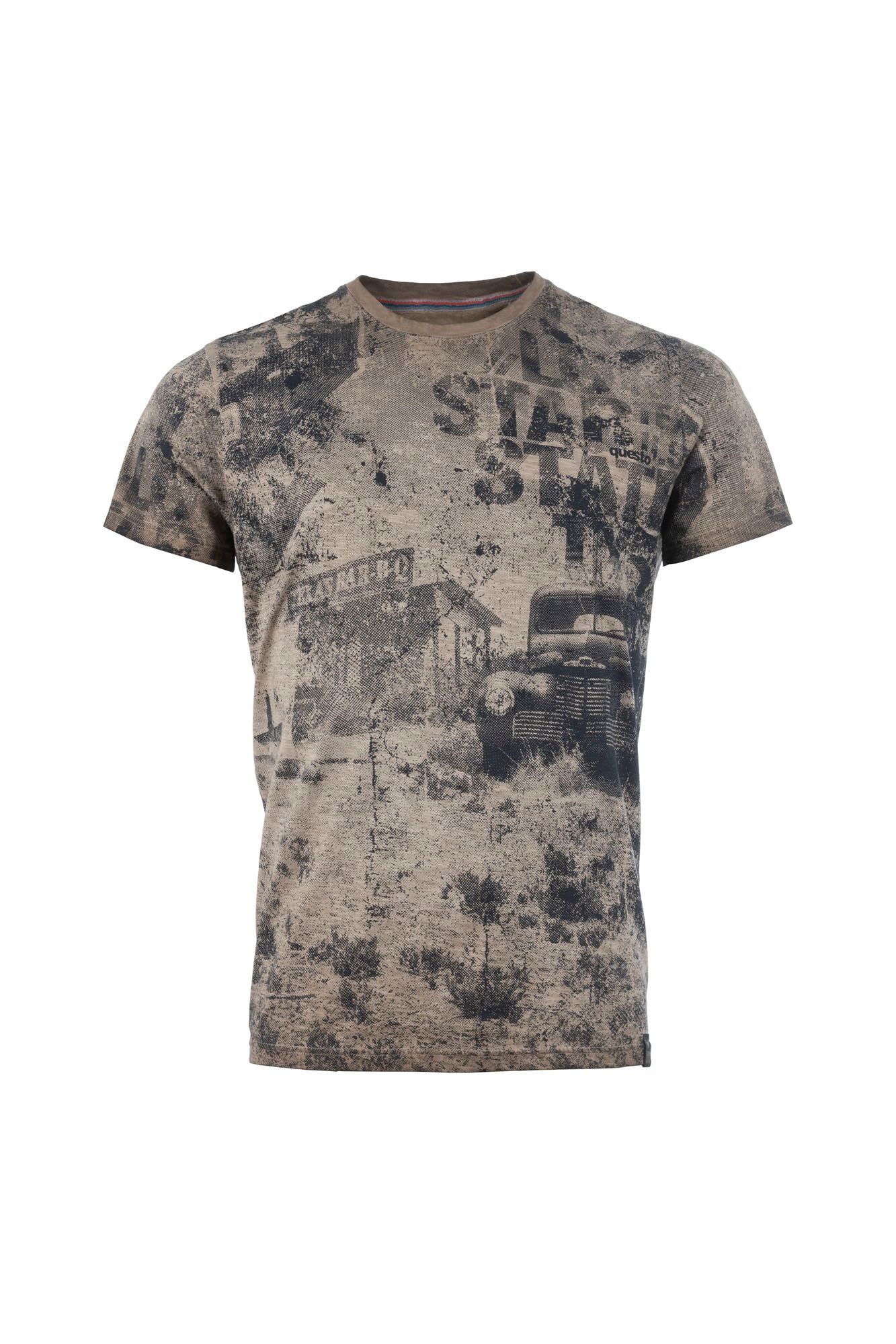 questo savage Kurzarmshirt günstig online kaufen