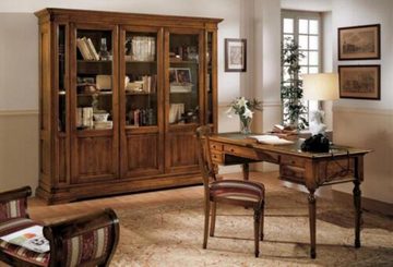 JVmoebel Schreibtisch, Schreibtisch Sekretär Italienische Möbel Tisch Stuhl Set Büro