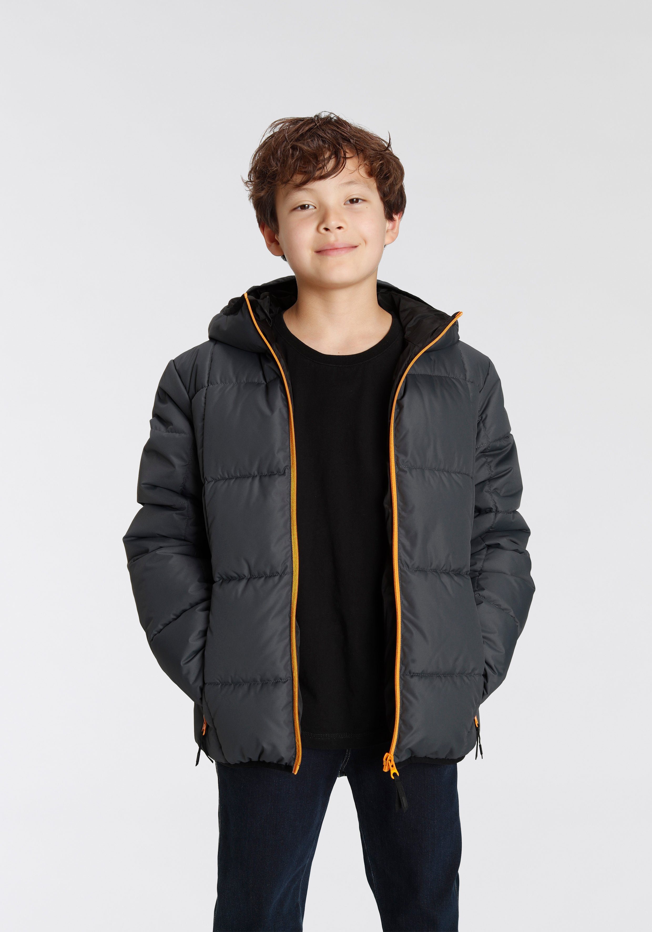 Icepeak Steppjacke PASCO & Wasserabweisend für Winddicht - Kinder grau Wärmend &