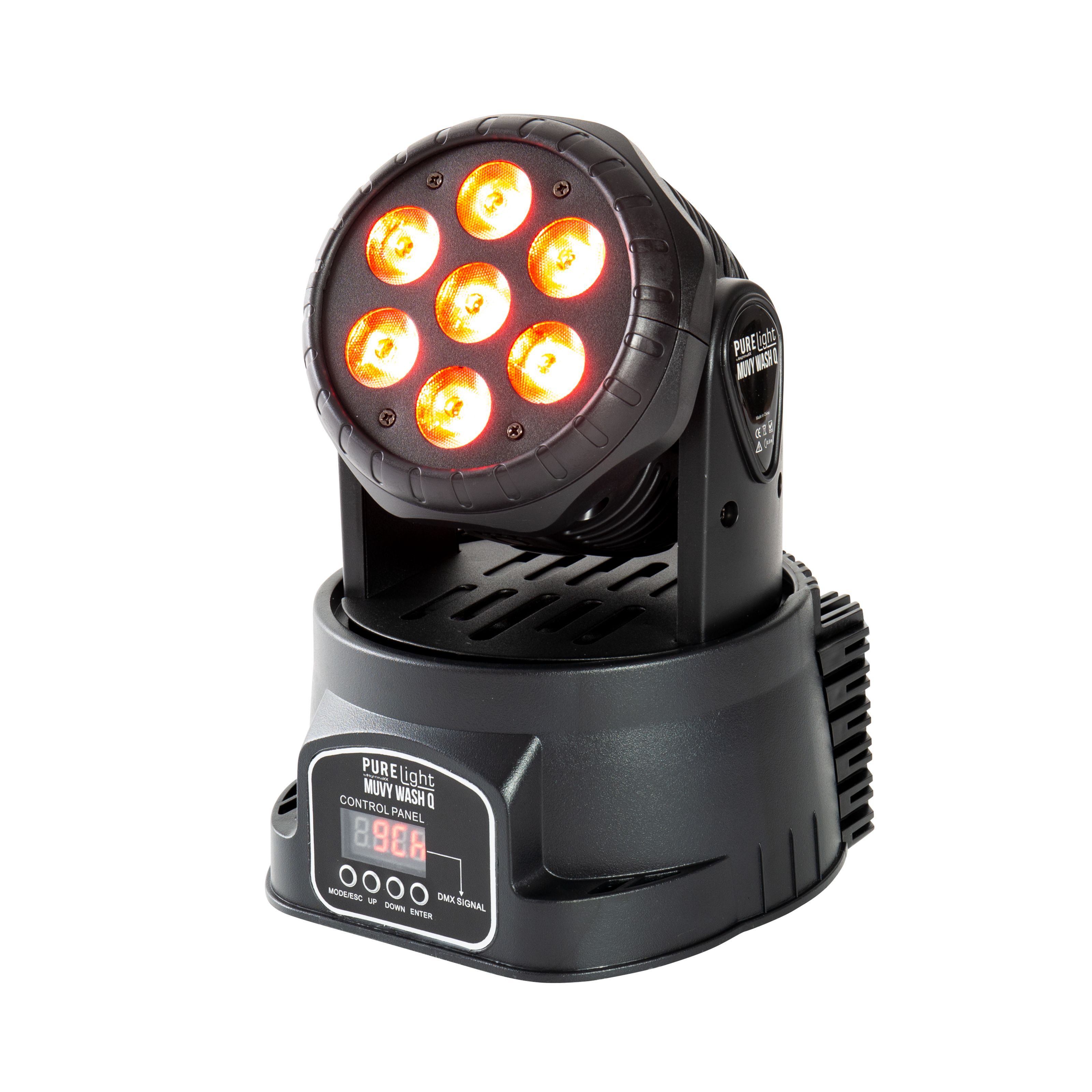 PURElight LED Scheinwerfer, MUVY WashQ Duo, RGBW LED Wash Head, DMX 9 Channels