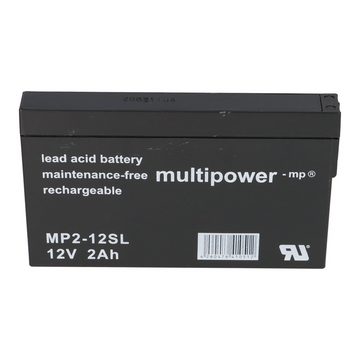 Multipower Multipower Blei-Akku MP2-12SL Pb 12V / 2,0Ah Bleiakkus