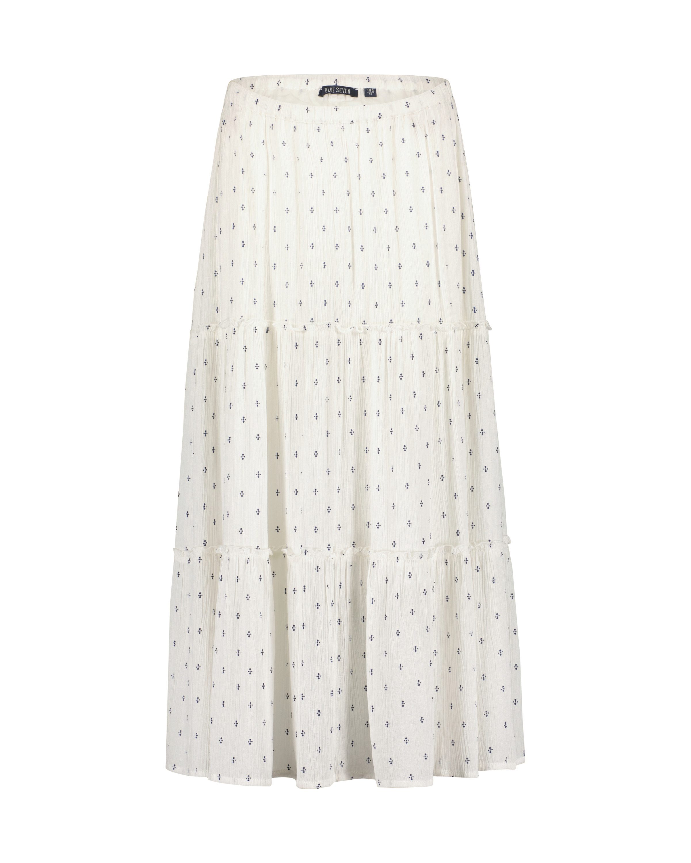 Blue Seven A-Linien-Rock Blue Seven Mädchen langer Stufenrock