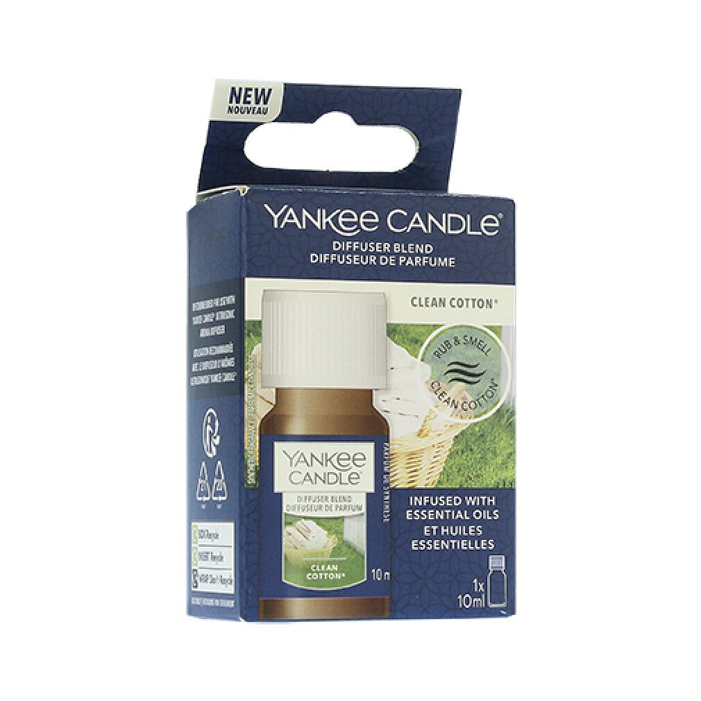 Yankee Candle Duftlampe Ultrasonic Clean Cotton Aromaöl 15ml