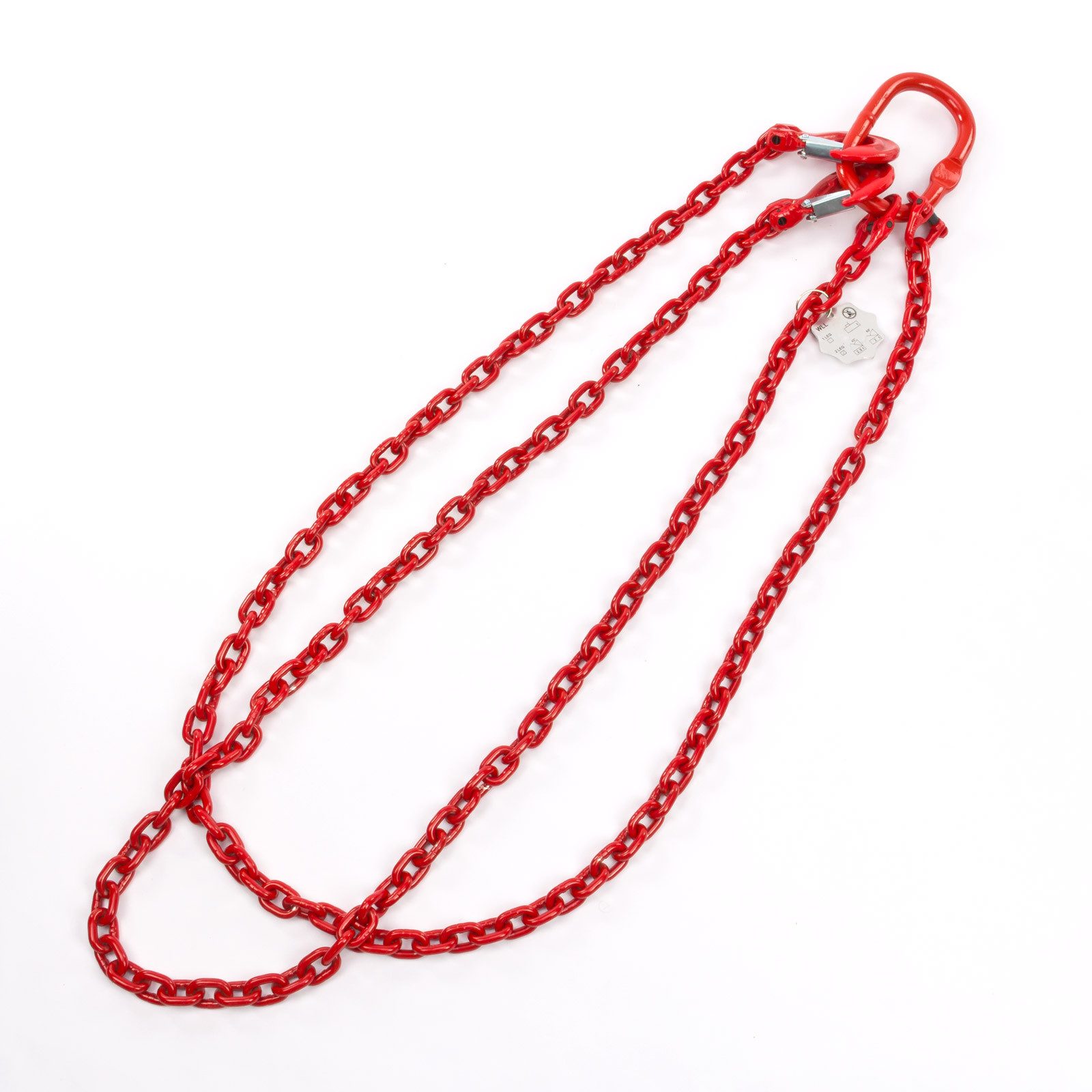 DEMA Knotenkette 8 mm Forstkette / Schleifkette / Rückekette 2x2m