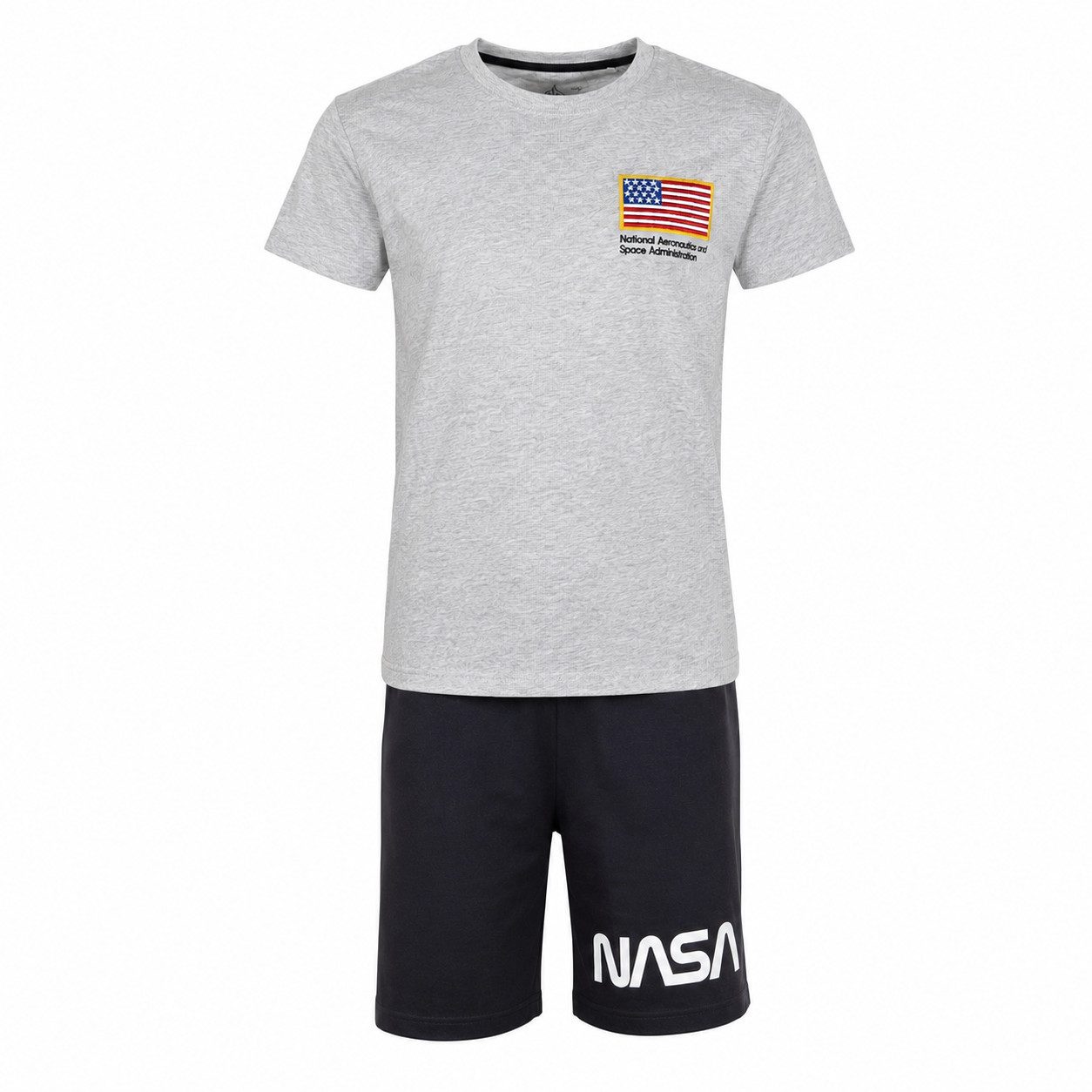 NASA Schlafanzug NASA Jungen Schlafanzug kurz Shirt & Shorts Baumwolle Gr. 134-140