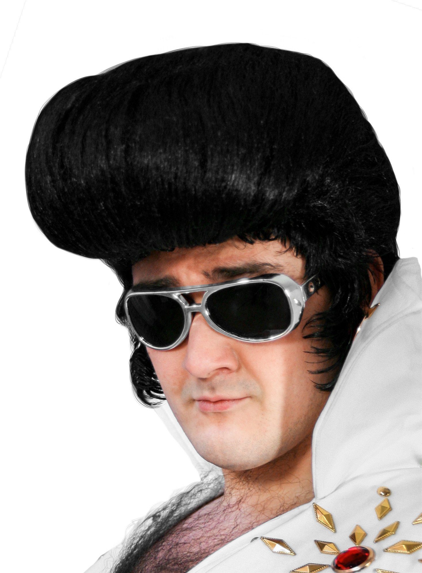 Kostüm-Perücke King of Rock Perücke - Kostüm Perücke für Fasching