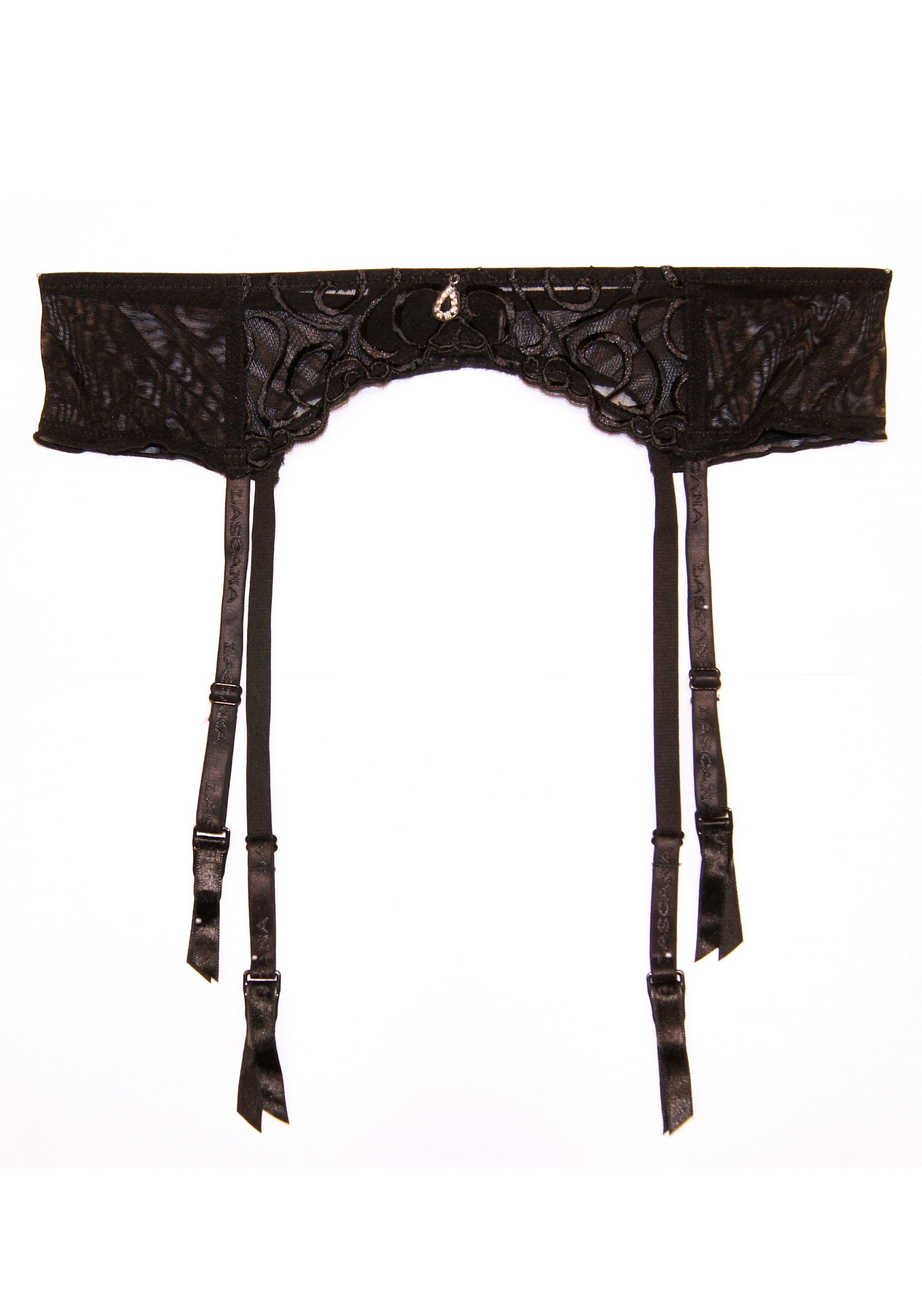 LASCANA Strapsgürtel, aus hübscher Stickereispitze, sexy Dessous, Reizwäsche. € 24,99