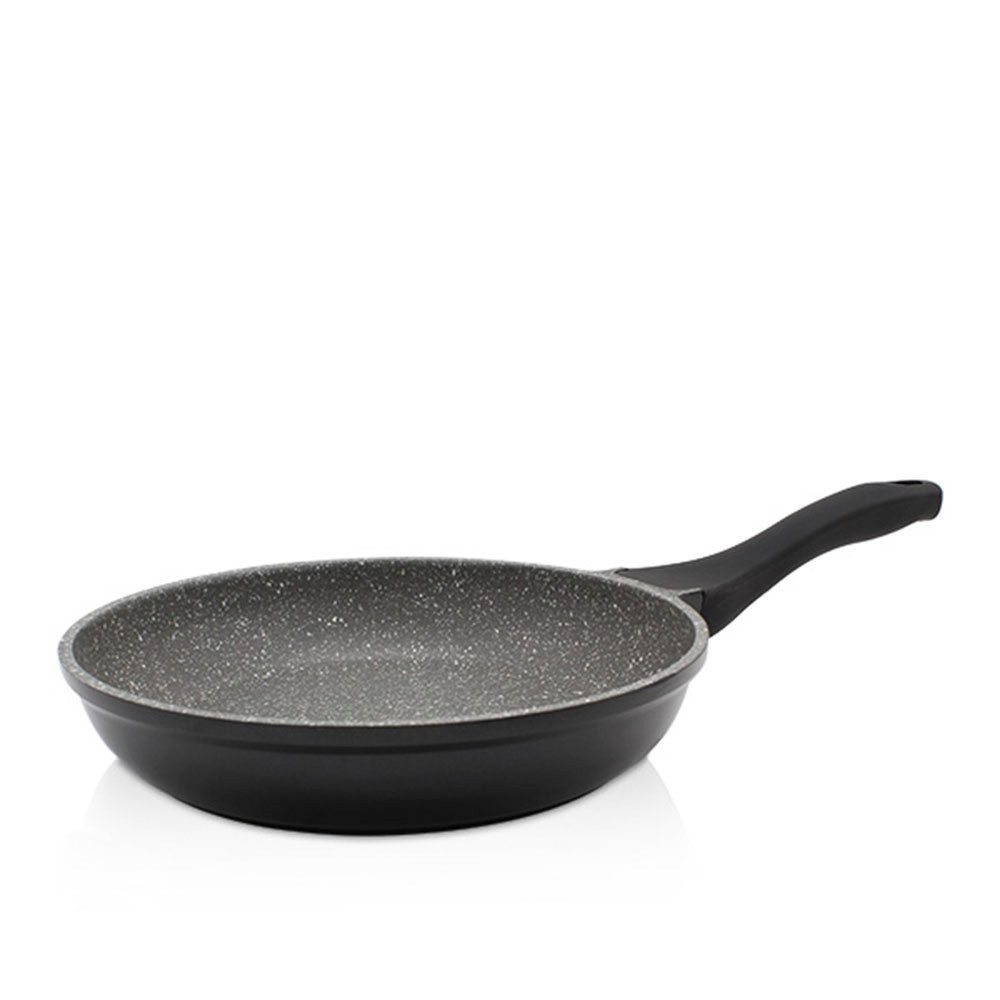 Krüger Bratpfanne Aluguss Pfanne Bacelona, Aluminiumguss (1-tlg), für Induktions-Kochfelder geeignet